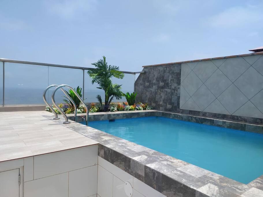 Apartamento De Estreno Con Balcon Frente Al Mar. Lima Exterior photo